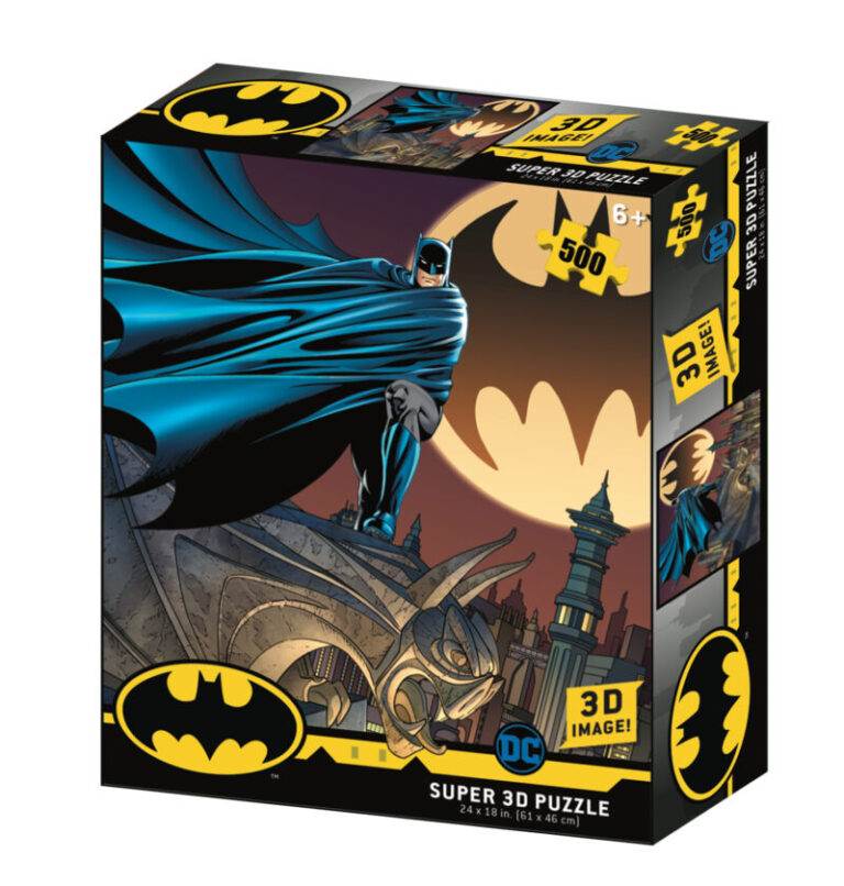 DC Comics 3 In 1 500-Piece Puzzles* BRAND NEW* FREE US SHIPPING* 