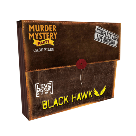 Murder Mystery Party Mission Black Hawk Box