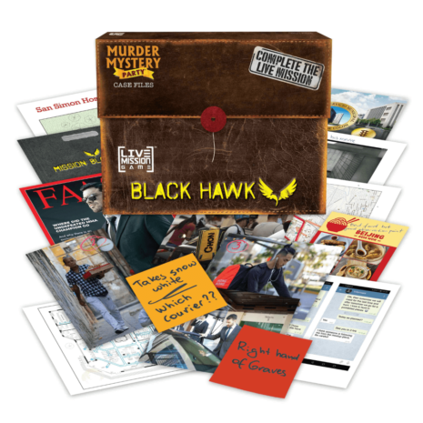 Murder Mystery Party Mission Black Hawk contents Murder Mystery Party Mission Black Hawk contents