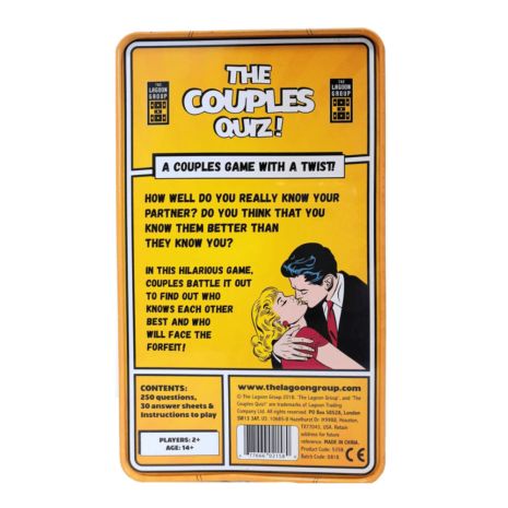 The Couples Quiz, The Couples Quiz,