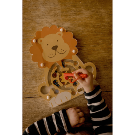 Lion Magnet Maze Image Lion Magnet Maze Image