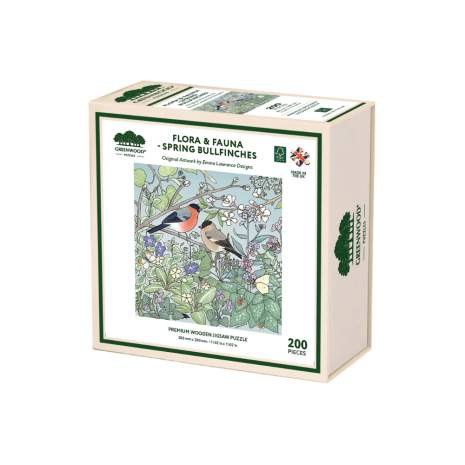 Forna & Fauna Spring Bullfinches Box Forna & Fauna Spring Bullfinches Box